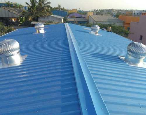 UPVC gutter in Chennai, Industrial fabrication in Chennai, GIGL Roofing Sheet in Chennai